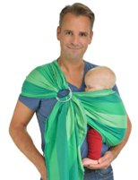 Hoppediz Ring Sling Lima groen